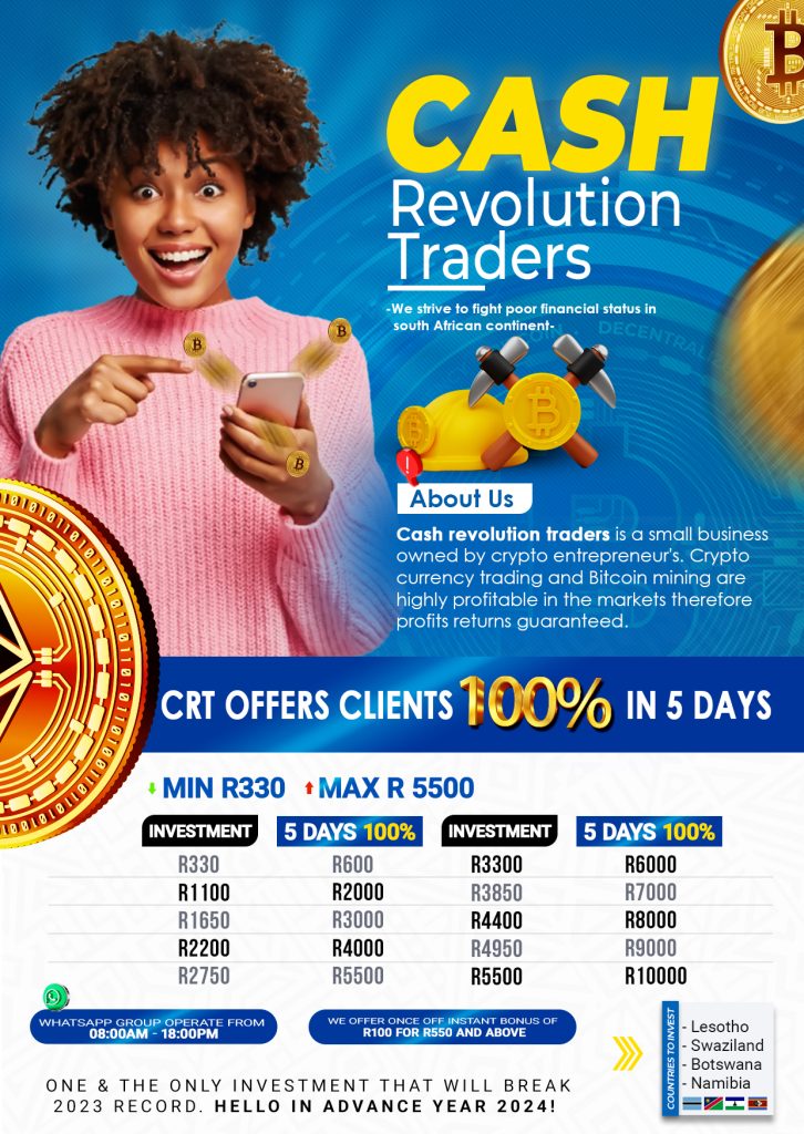 Cash Revolution Traders South Africa